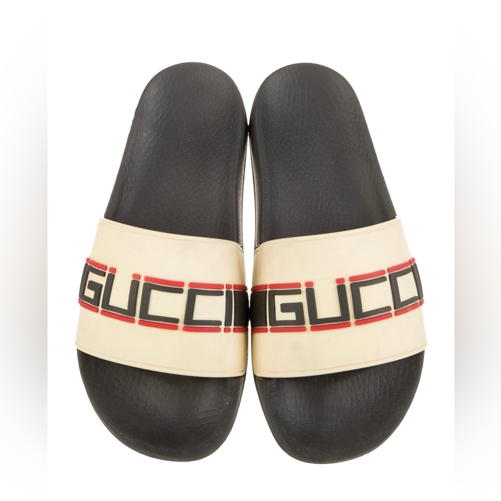 Gucci Rubber Printed Slides